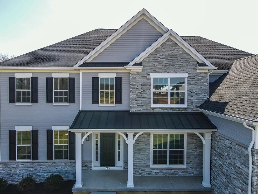 Residential home in St. Augustine Florida new Asphalt shingles. hurricane Helene